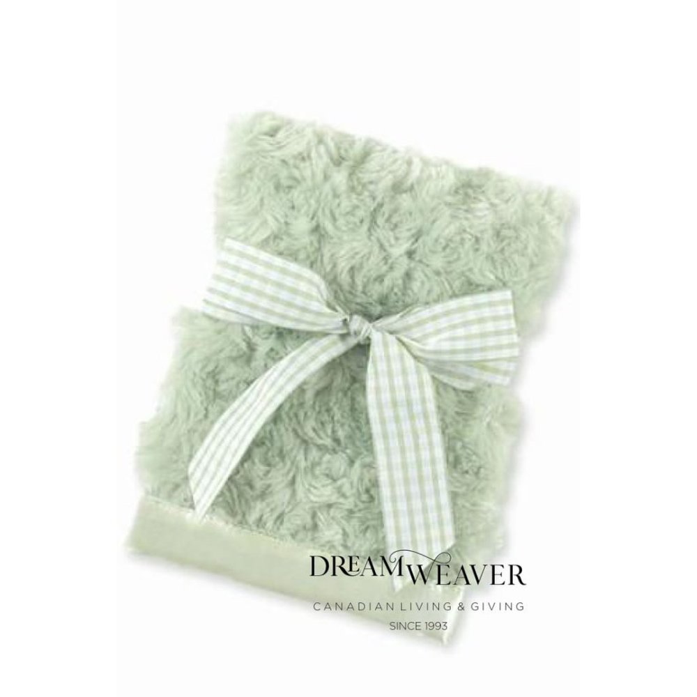 Swirlie Baby Blanket | Pale Green